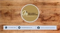 Reliable Properties Construction Reliable Properties Construction